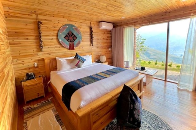 Phòng Deluxe Double Pool Side